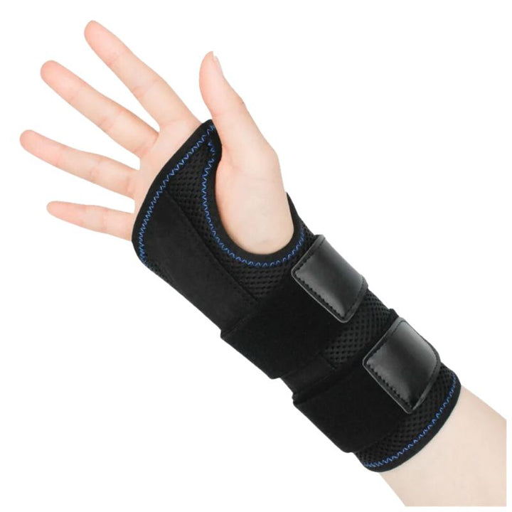 Premium Wrist Brace for Carpal Tunnel Relief – Adjustable Hand Support Splint with 3 Stabilizing Stays, Ideal Night Support, Pain Relief for Tendonitis, Arthritis & Sprains, Right or Left Hand Options, Breathable Material, Sizes M/L