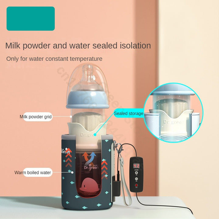 Premium Newborn Baby Bottle – PPSU, Wide Mouth, 150ml-300ml, Removable Nipple, Sealed Isolation, Fast Milk Filling, Pink/Blue
