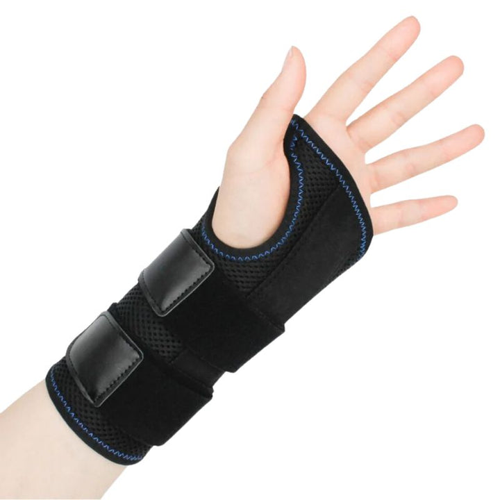 Premium Wrist Brace for Carpal Tunnel Relief – Adjustable Hand Support Splint with 3 Stabilizing Stays, Ideal Night Support, Pain Relief for Tendonitis, Arthritis & Sprains, Right or Left Hand Options, Breathable Material, Sizes M/L
