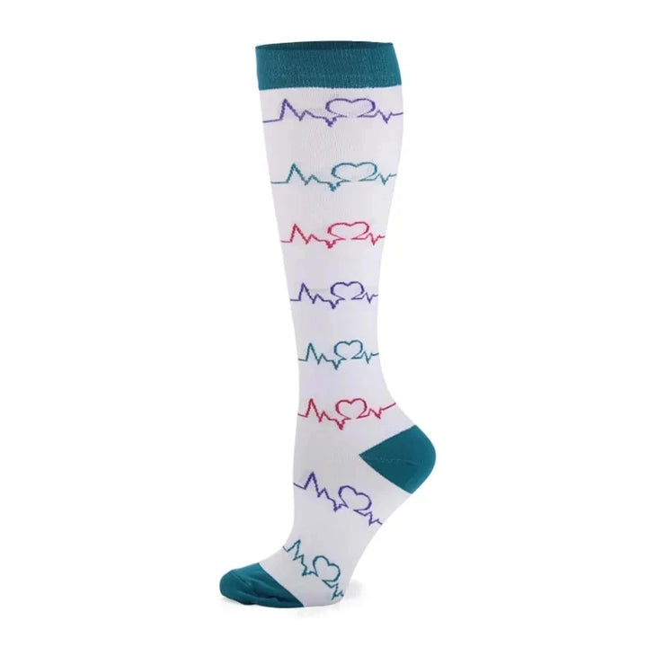 Premium Compression Socks for Men & Women – Medical Support for Edema, Diabetes, Varicose Veins – Ideal for Cycling, Running