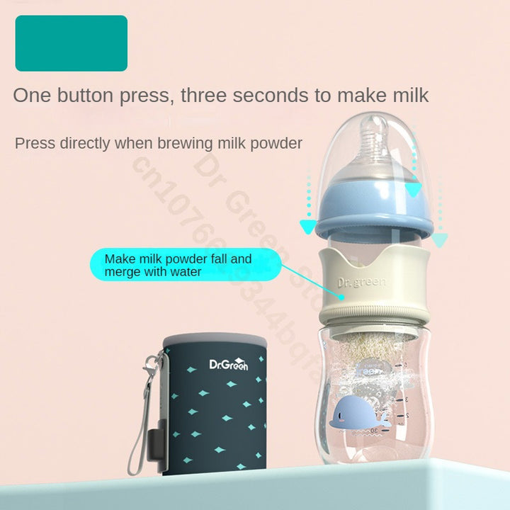 Premium Newborn Baby Bottle – PPSU, Wide Mouth, 150ml-300ml, Removable Nipple, Sealed Isolation, Fast Milk Filling, Pink/Blue