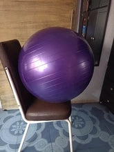 Premium PVC Fitness Yoga Ball for Home Gym & Pilates – Anti-Slip Balance Exercise Ball, Explosion-Proof, Multiple Sizes 