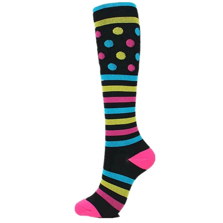 Premium Compression Socks for Men & Women – Medical Support for Edema, Diabetes, Varicose Veins – Ideal for Cycling, Running