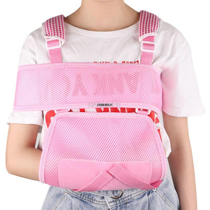 Premium Kinderarmschlinge für gebrochene Unterarme und Schulterimmobilisierung - Verstellbare, atmungsaktive, latexfreie Unterstützung für Komfort und Genesung (XXS, XS Größen)