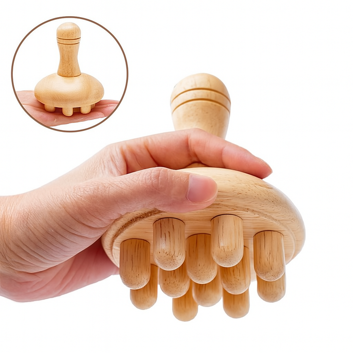 Premium Wooden Therapy Massage Tools – Complete Set for Body Shaping, Anti-Cellulite, Lymphatic Drainage, and Waist Sculpting, Ergonomic Design for Professional and Home Use