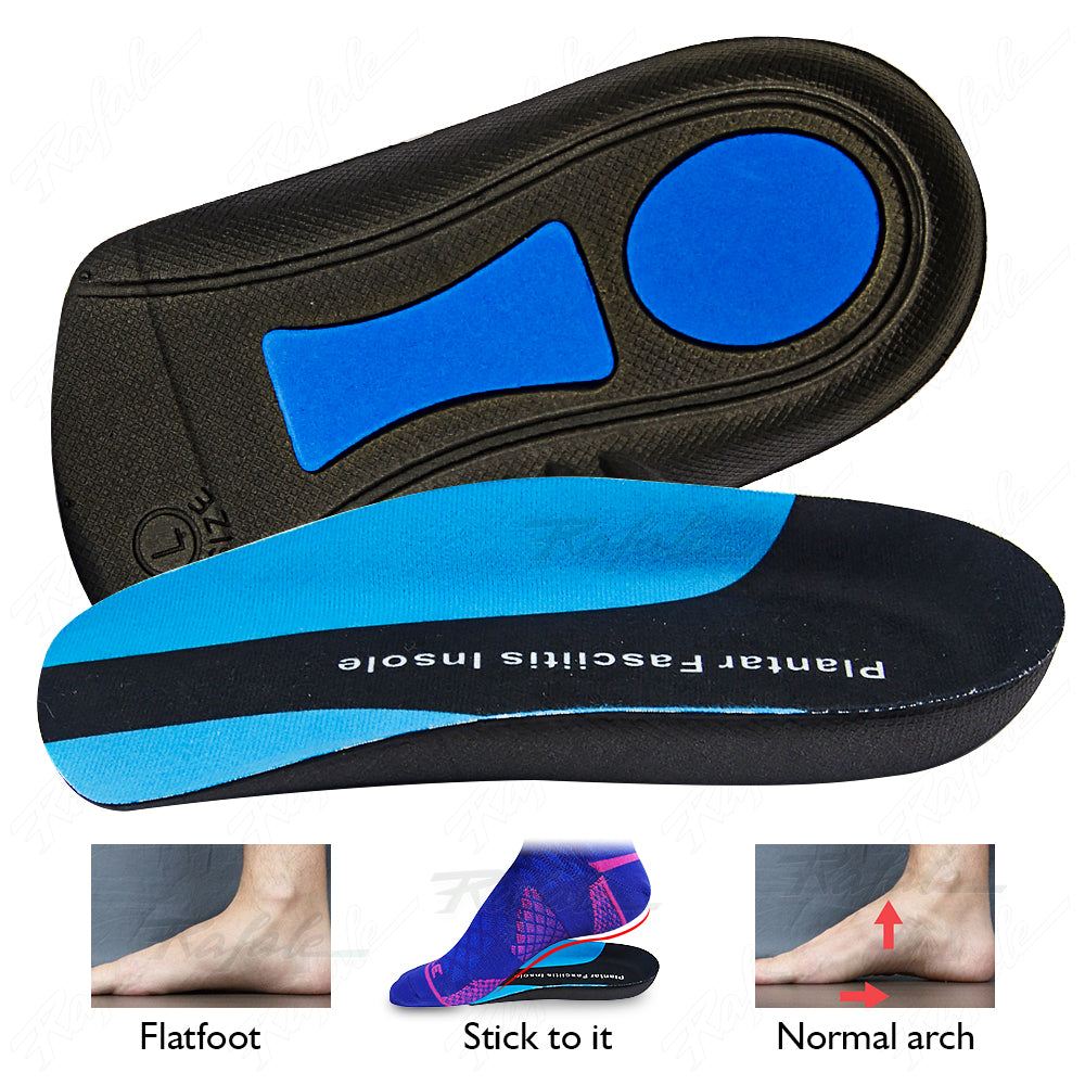 High-Quality Arch Support Insoles for Men & Women - Orthopedic Cushion Pads for Shoes, Shock Absorption & Anti-Slip 