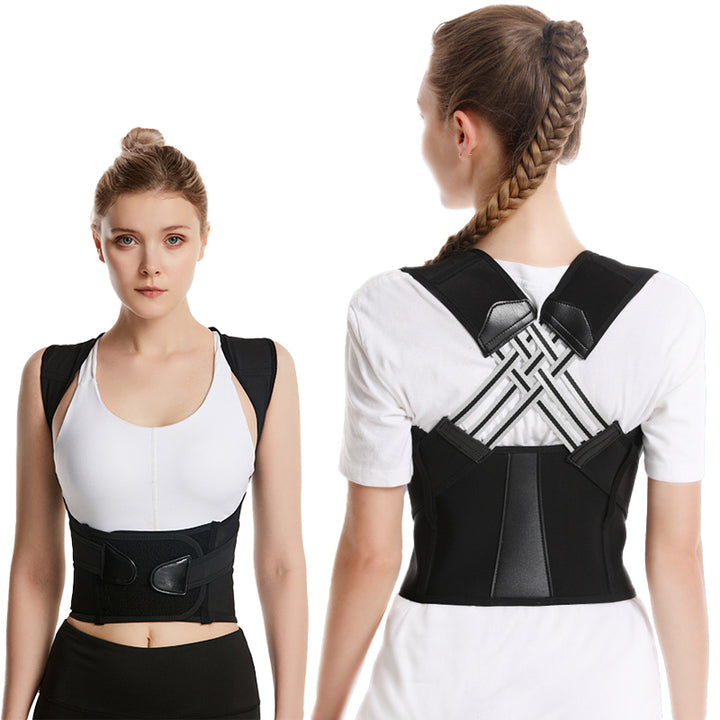 Premium Back Posture Corrector Brace for Women – Adjustable Shoulder Support Belt, Lightweight & Breathable Design for  