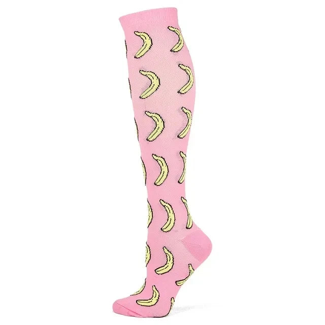 Premium Compression Socks for Men & Women – Medical Support for Edema, Diabetes, Varicose Veins – Ideal for Cycling, Running