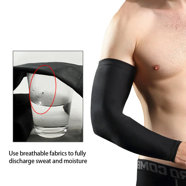 Premium Elbow Support Pad for Sports – Compression Arm Sleeve for Basketball, Football, Cycling – Crash-Proof, Protective