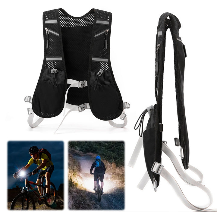 Premium Hydration Running Backpack – 5L Ultra-Lightweight Breathable Vest for Marathon, Cycling, and Hiking – Comfortable,