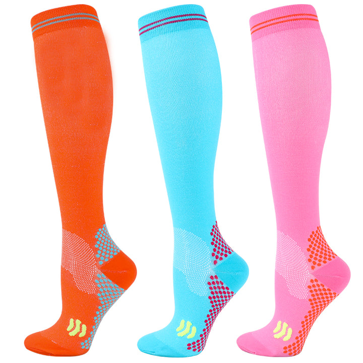 Premium Compression Socks for Men & Women – 20-30 mmHg Support for Varicose Veins, Running, Cycling, Football, Soccer – 
