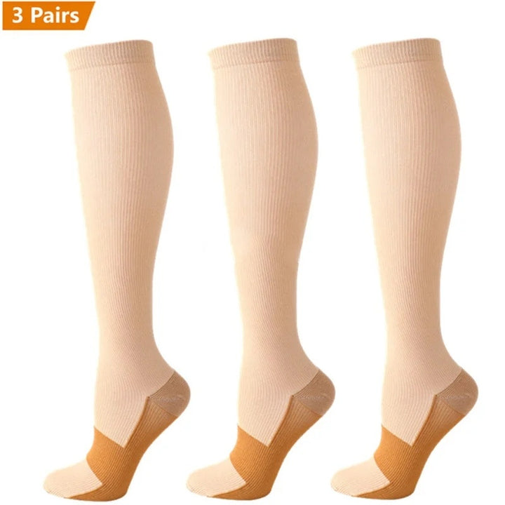 Premium Compression Socks for Men & Women – Sports, Nursing, Varicose Veins & Pregnancy Relief, Athletic & Soccer 