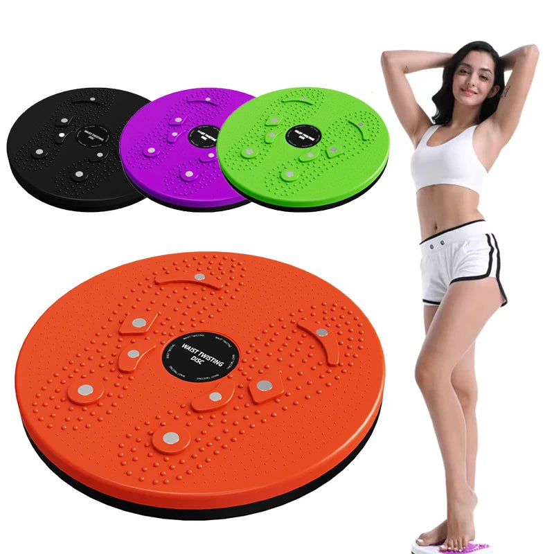 Premium Magnetic Waist Twisting Disc – Fitness Balance Board for Weight Loss & Core Training, Magnetic Massage Reflexology