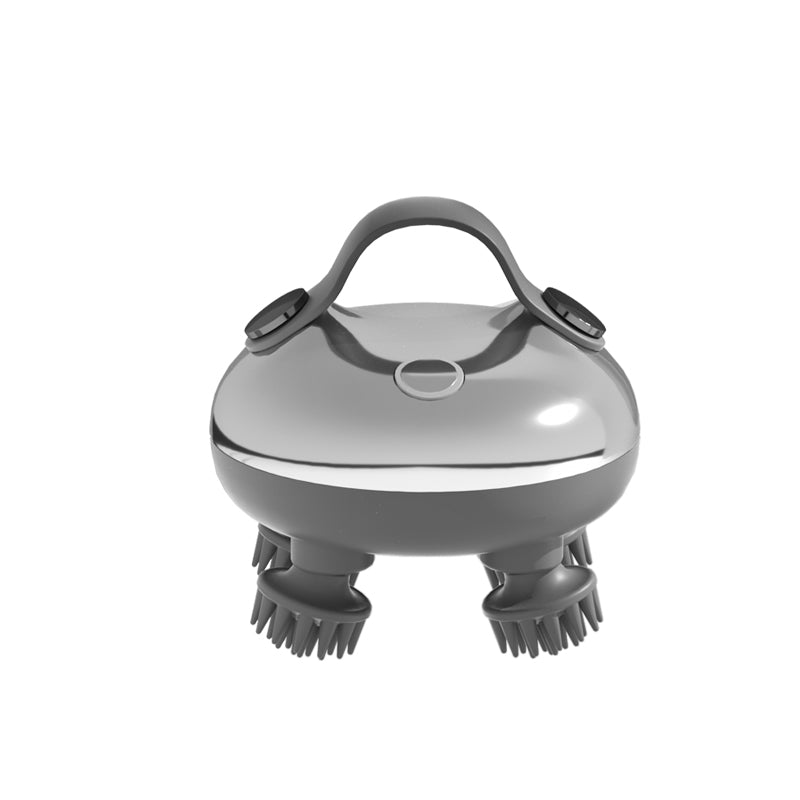 Premium Rechargeable Electric Scalp Massager for Hair Growth, Stress Relief & Headache Relief – Waterproof Handheld Massager