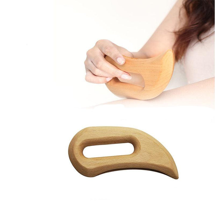 Premium Wood Therapy Massage Tools Set for Body Shaping, Anti-Cellulite, Lymphatic Drainage, Ergonomic Massage Rollers