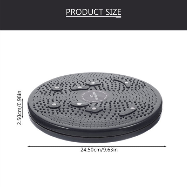 Premium Magnetic Waist Twisting Disc – Fitness Balance Board for Weight Loss & Core Training, Magnetic Massage Reflexology