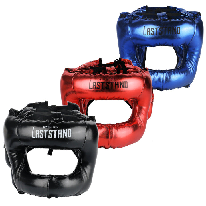 Premium Boxing Helmet – Muay Thai, Kickboxing, Sanda Training Headgear, Protective Head Protector Guard for Gym & Combat