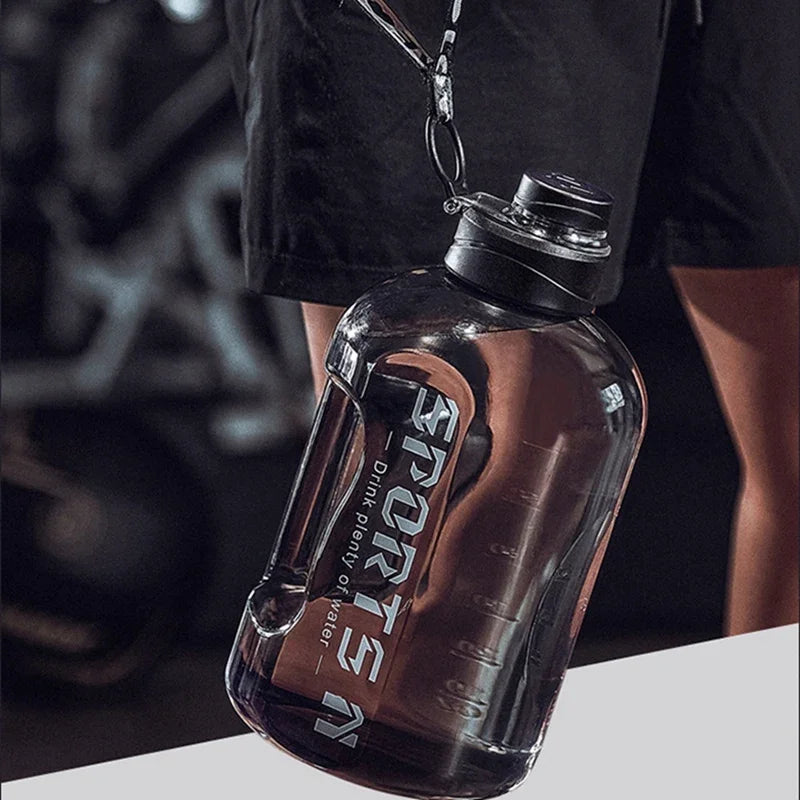 Premium Large Capacity 1.7L/2.7L Sports Water Bottle - Portable Fitness Cup for Gym, Cycling, Camping, BPA-Free Tritan