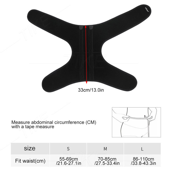 Premium Groin Hip Brace for Sciatica Pain Relief - Adjustable Compression Wrap for Injury Recovery, Supports Hamstring
