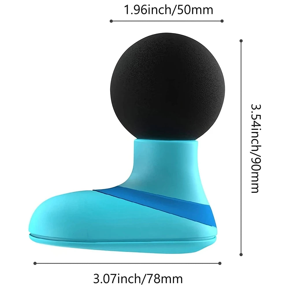 Premium Electric Handheld Massager - 6 Powerful Modes, Portable Mini Back Massager for Muscle Relief, Shoulder & Leg Tension,