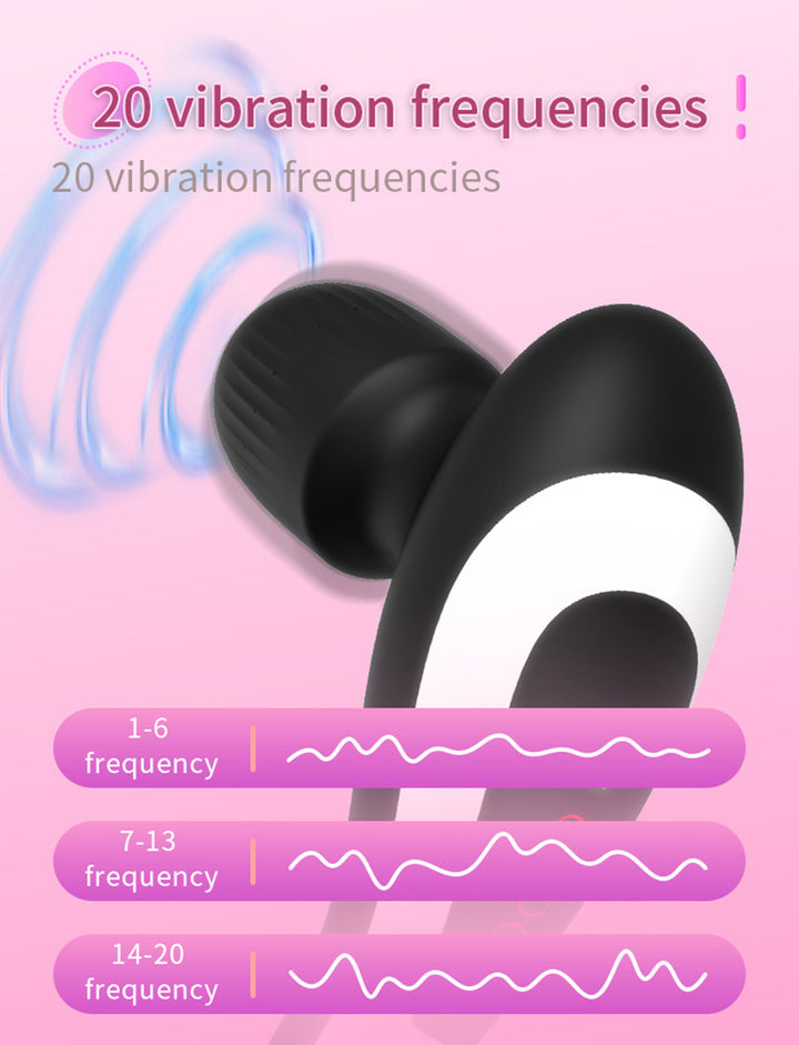 Premium USB Handheld Elektrischer Zauberstab-Massager - Hochfrequenz-Vibration Tiefengewebsmassagegerät zur Linderung von Körper-, Nacken- und Rückenschmerzen