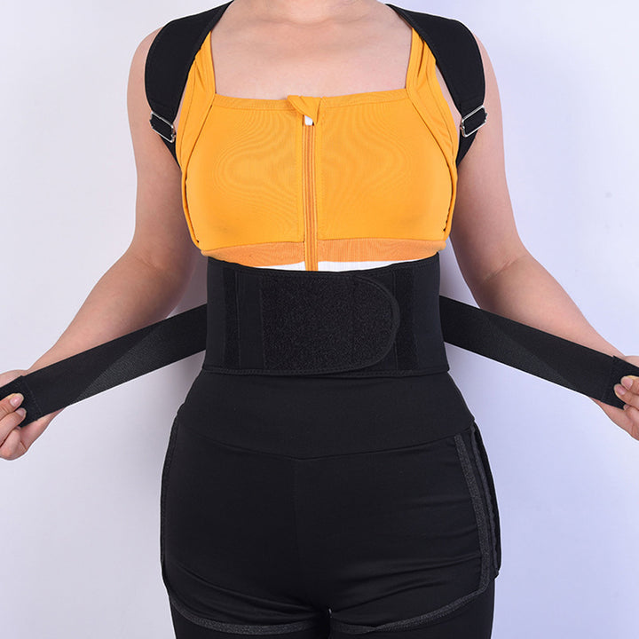 Premium Magnetic Therapy Posture Corrector for Scoliosis and Lumbar Support - Pain Relief Back Brace for Men and Women, 