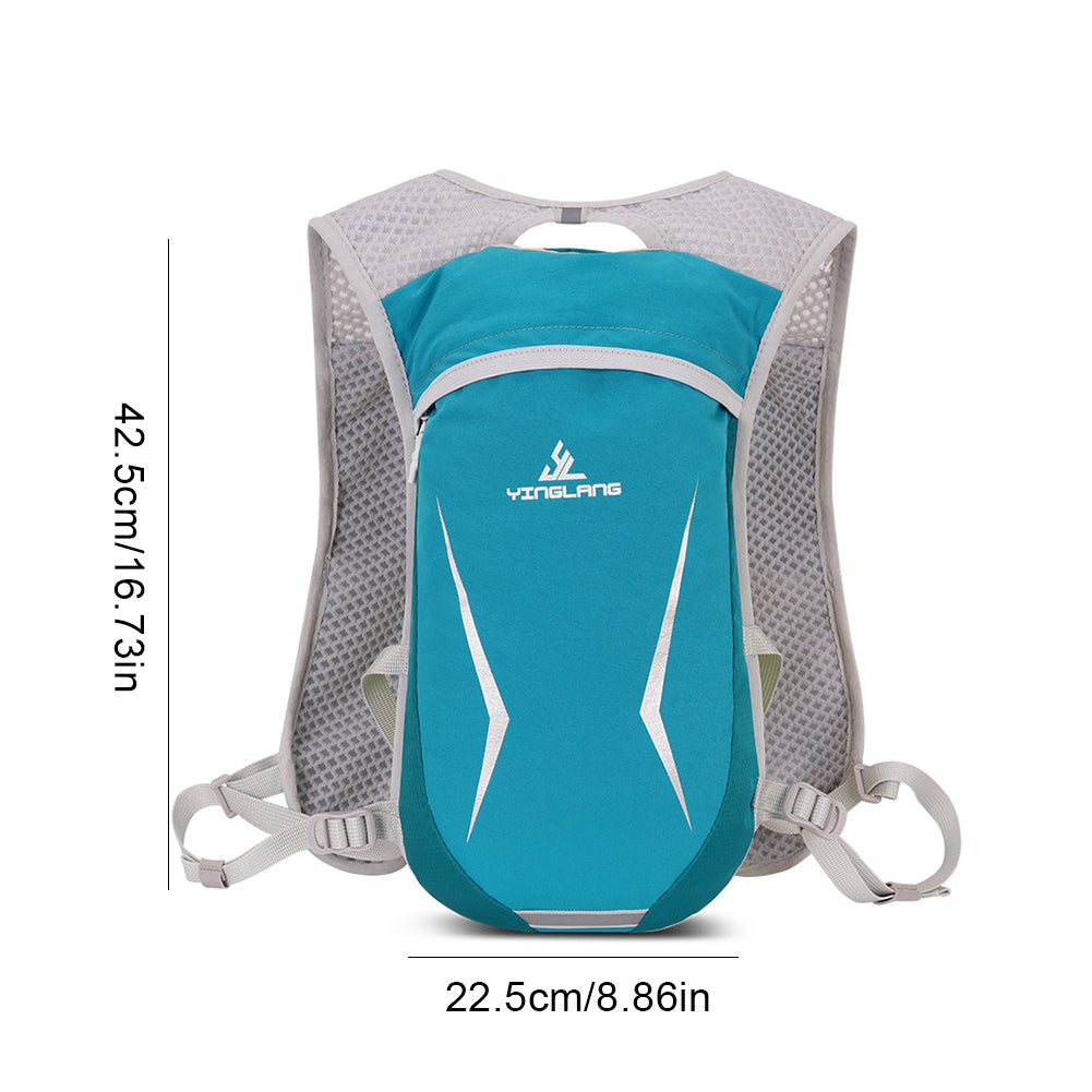 Premium Hydration Running Backpack – 5L Ultra-Lightweight Breathable Vest for Marathon, Cycling, and Hiking – Comfortable,