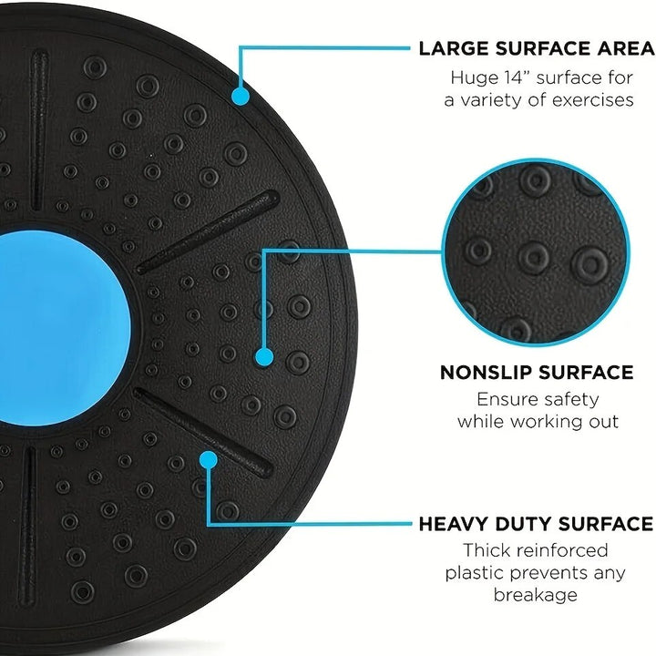 High-Quality Yoga Balance Board – Durable Fitness Training Pedal for Sensory Training & Rehabilitation, Non-Slip Surface, PP
