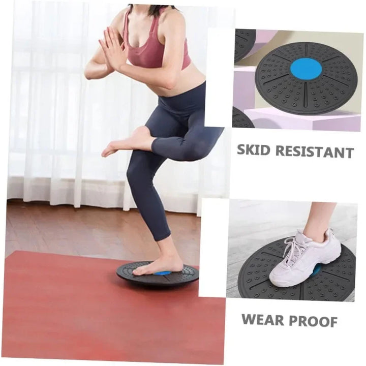 Premium Fitness Balance Board – Rounded Yoga and Sensory Training Equipment for Rehabilitation, Stability, and Core Strength