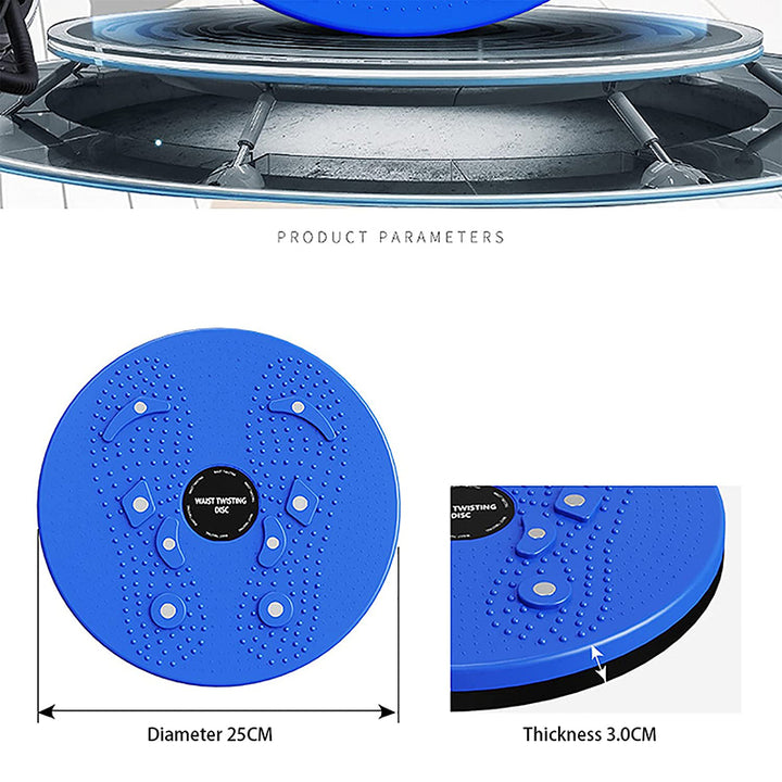 Premium Magnetic Waist Twisting Disc – Fitness Balance Board for Weight Loss & Core Training, Magnetic Massage Reflexology