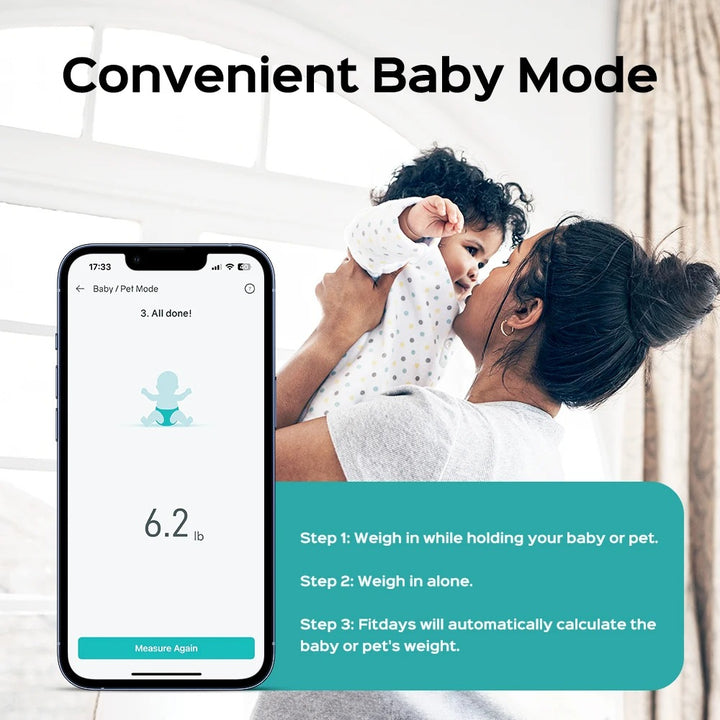 Premium Smart Körperzusammensetzungswaage – 8 Elektroden Bioimpedanz Digitale Waage, verfolgt Körperfett, Wasser, Muskelmasse, BMI und mehr, genaue Messungen zur Gesundheitsüberwachung