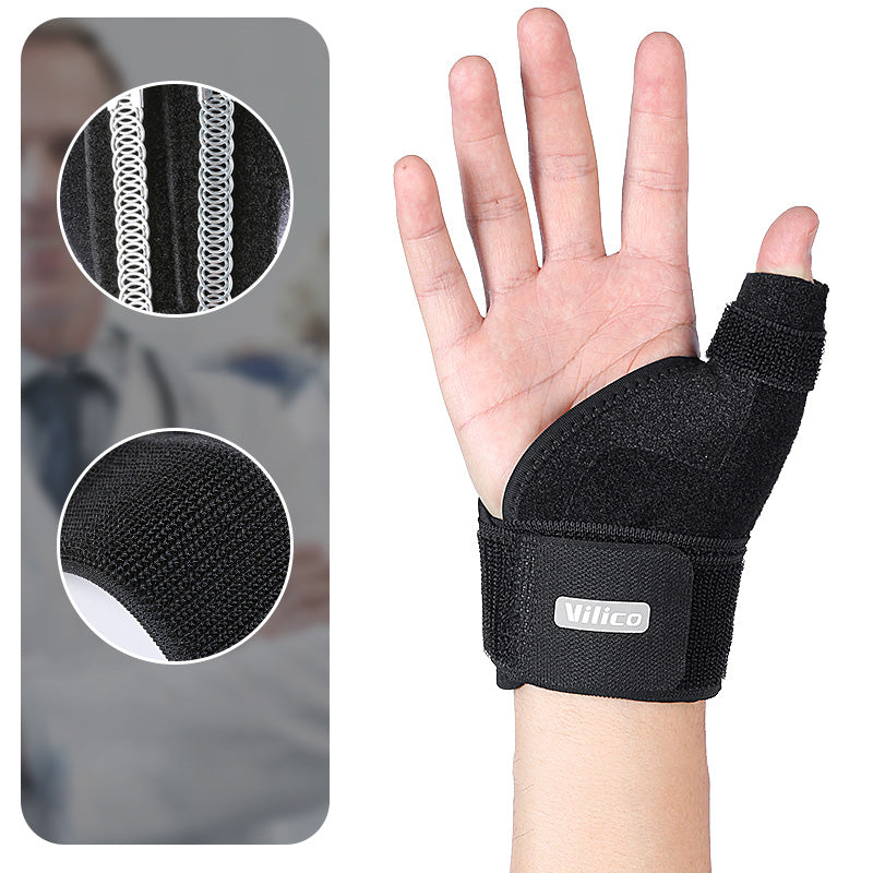 Premium verstellbare Daumen-Handgelenk-Stabilisator-Schiene für Arthritis, Tendinitis und Karpaltunnelsyndrom, elastisches Band mit Druckunterstützung zur Schmerzlinderung und Verletzungsprävention, bequeme Passform, Einheitsgröße