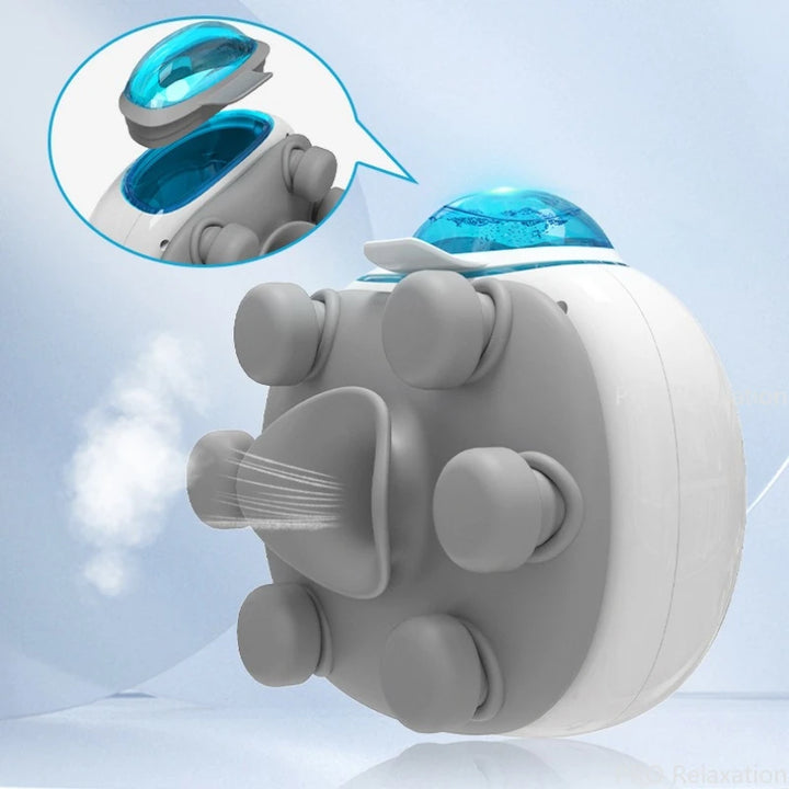 Premium Eye Massager Mini Electric Vibrator – Soothing Eye Protector, Facial Moisturizing Massage Machine, ABS Plastic & 