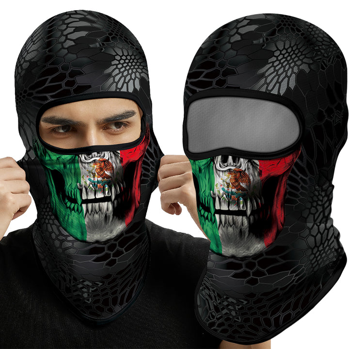 Premium Vollgesichts-Balaclava-Ski-Maske – Winterwärmer für Radfahren, Motorradfahren, Snowboarden, Helmfutter, UV-Schutz, schnell trocknender Coolmax-Stoff für Männer und Outdoor-Aktivitäten
