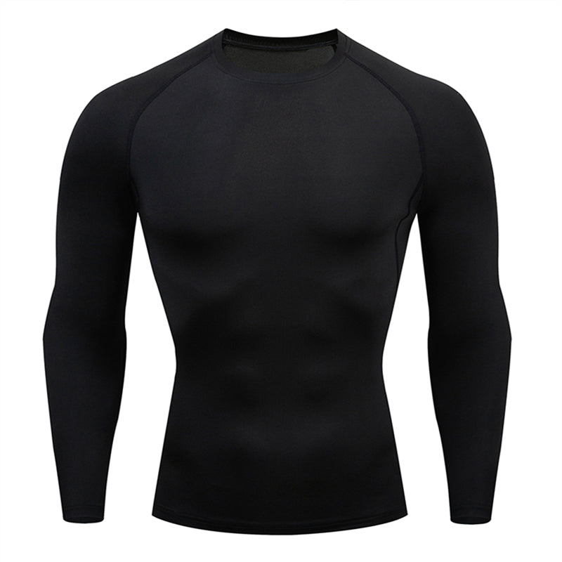 Premium Men’s Compression Sportswear Set – Quick-Dry Gym Suit, Yoga & Fitness Tracksuit, 2-Piece Workout Outfit