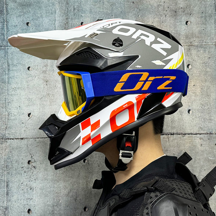 High-Quality Kids Off-Road Helmet - Motocross, Mountain Bike, ATV, DOT Certified, Lightweight ABS Material, Full Face Safety