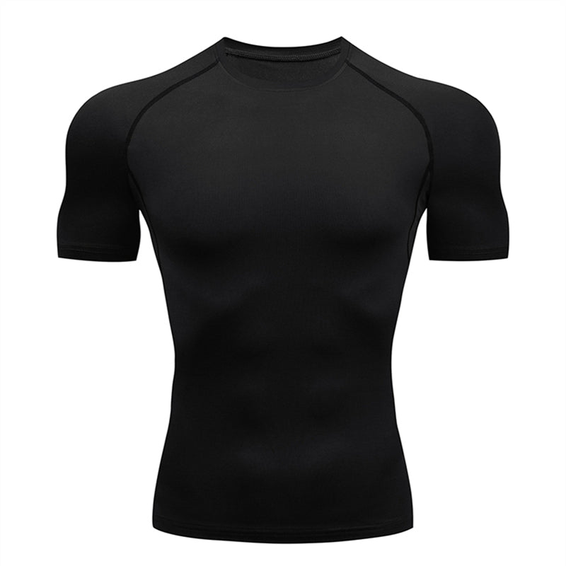 Premium Men’s Compression Sportswear Set – Quick-Dry Gym Suit, Yoga & Fitness Tracksuit, 2-Piece Workout Outfit
