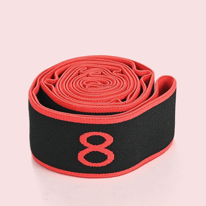 Hochwertiges Yoga-Widerstandsband - Multifunktionale Dehn- und Trainingsschleife für Erwachsene, elastischer Fitnessgurt für Pilates, Tanz, Flexibilität und Spannungstraining, ideal für Kraft und Mobilität
