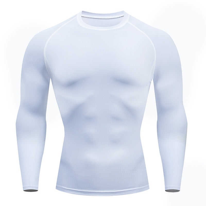 Premium Men’s Compression Sportswear Set – Quick-Dry Gym Suit, Yoga & Fitness Tracksuit, 2-Piece Workout Outfit