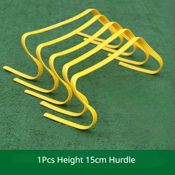 Premium Soccer Training Hurdles for Kids – Portable 15cm Agility Mini Hurdles for Speed & Functional Training – Yellow & 