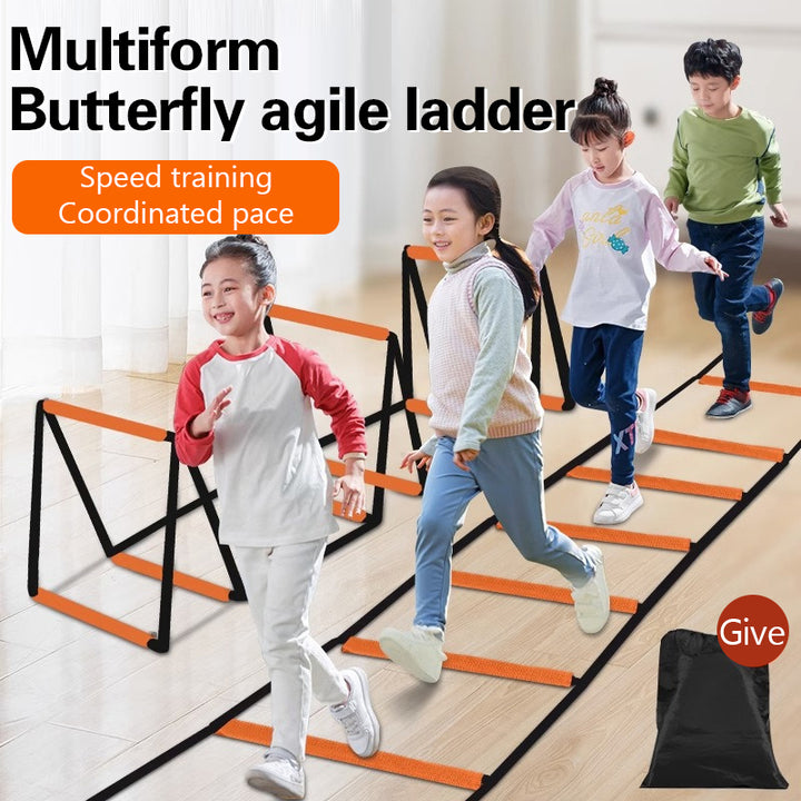 Premium Multifunctional Agility Ladder for Kids & Adults – Sports Training for Soccer, Basketball, Football – Coordination & 