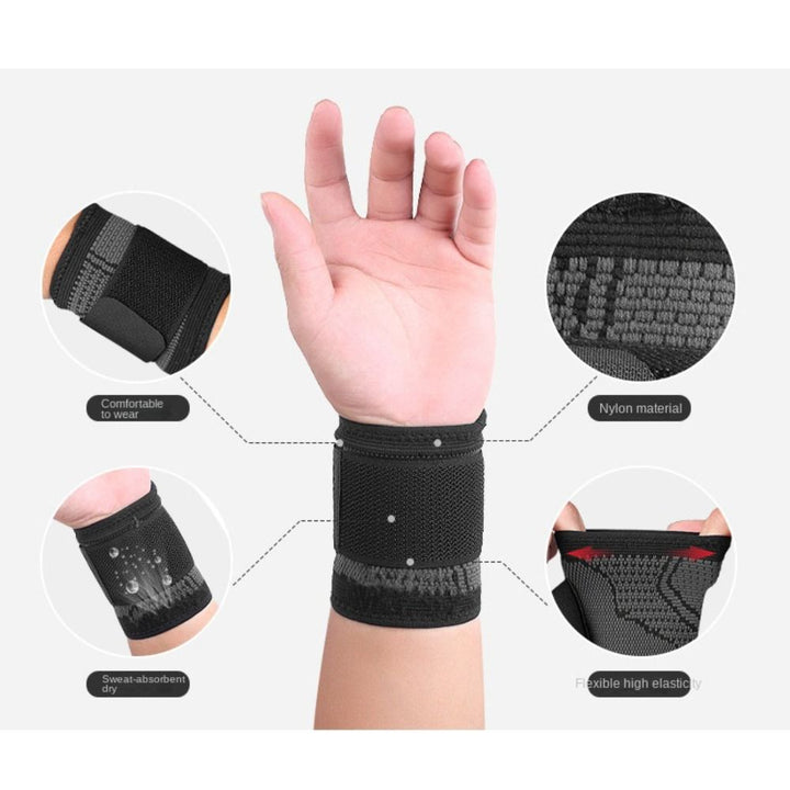 High Quality Sports Winding Wristband for Fitness – Weightlifting Wrist Support for Horizontal Bar, Durable Gym Training