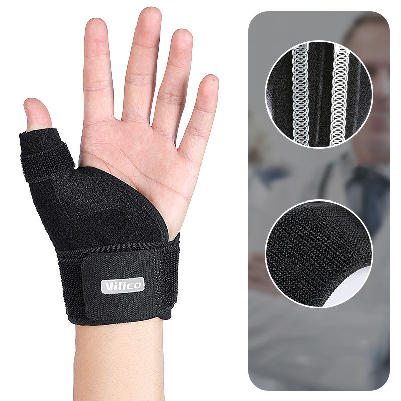 Premium verstellbare Daumen-Handgelenk-Stabilisator-Schiene für Arthritis, Tendinitis und Karpaltunnelsyndrom, elastisches Band mit Druckunterstützung zur Schmerzlinderung und Verletzungsprävention, bequeme Passform, Einheitsgröße
