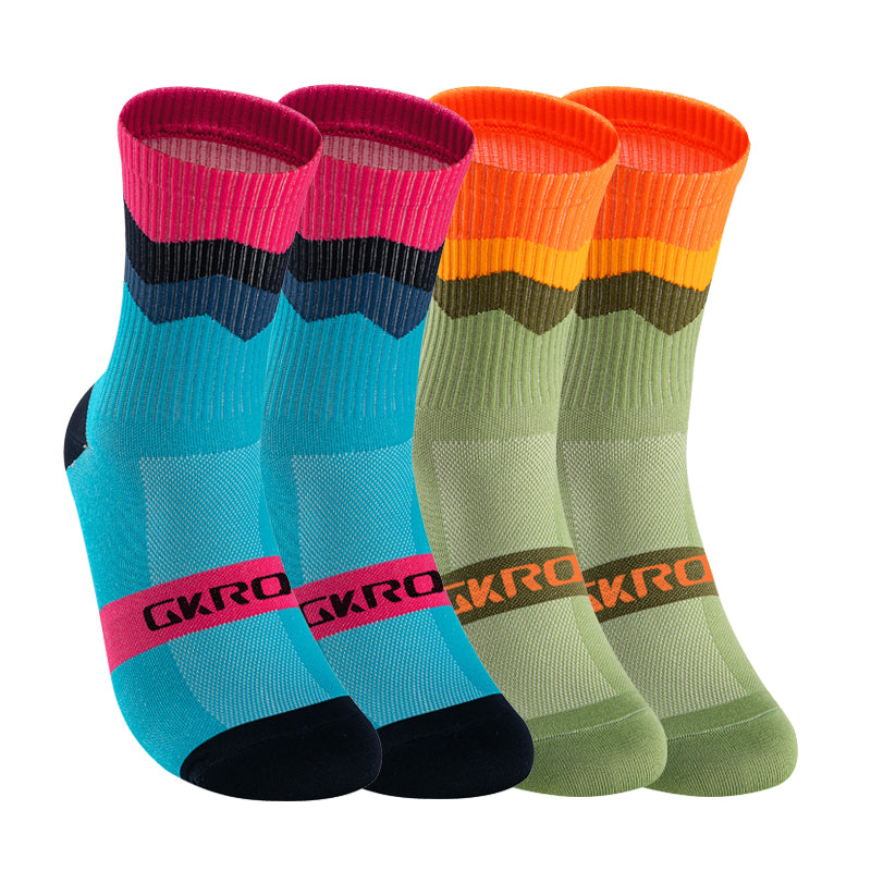 Premium Cycling Socks for Men & Women – Compression Sports Socks for Road, MTB & Racing – Outdoor Unisex Performance 