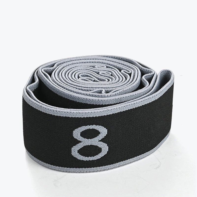 Hochwertiges Yoga-Widerstandsband - Multifunktionale Dehn- und Trainingsschleife für Erwachsene, elastischer Fitnessgurt für Pilates, Tanz, Flexibilität und Spannungstraining, ideal für Kraft und Mobilität