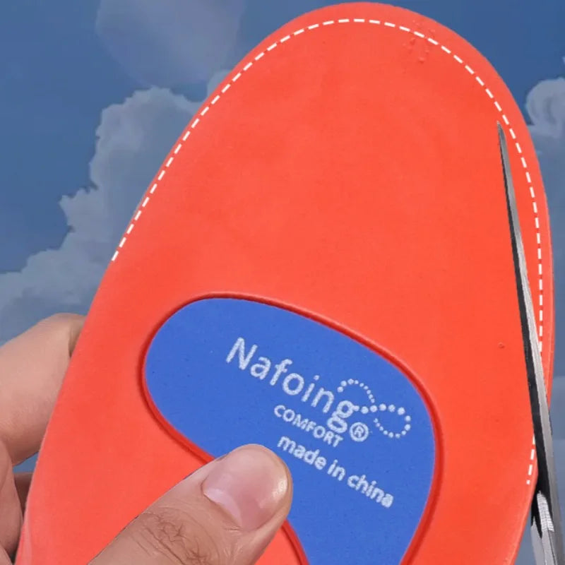 Premium Memory Foam AAnti-Odor Insoles, Shock Absorbing EVA Arch Support for Plantar Fasciitis, Heel Pain Relief, Soft 