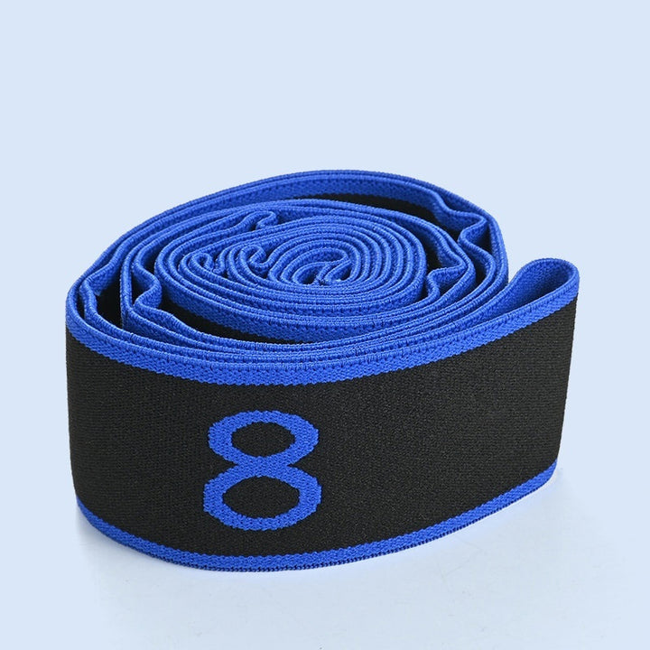 Hochwertiges Yoga-Widerstandsband - Multifunktionale Dehn- und Trainingsschleife für Erwachsene, elastischer Fitnessgurt für Pilates, Tanz, Flexibilität und Spannungstraining, ideal für Kraft und Mobilität