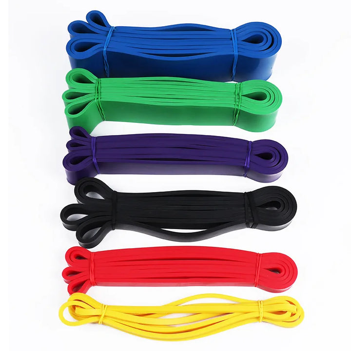 Premium Latex Resistance Band Set – Elastic Strength Bands for Pull-Ups, Pilates, CrossFit, and Fitness – Adjustable