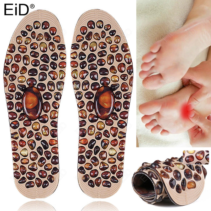 Premium Magnetic Massage Insoles for Foot Acupressure, Slimming Shoe Pads for Weight Loss in Men and Women, High-Quality 