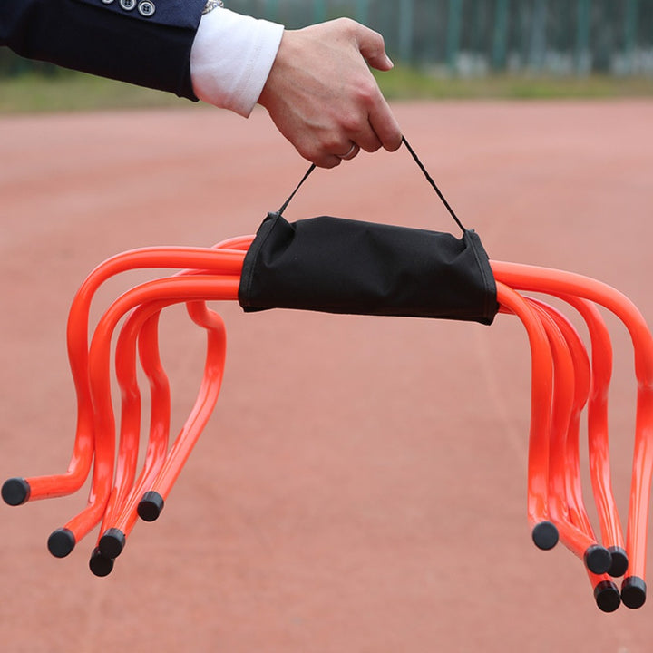 Premium Speed & Agility Training Hurdles – 15cm Adjustable Portable Hurdle Ladder for Soccer, Football, and Basketball – 